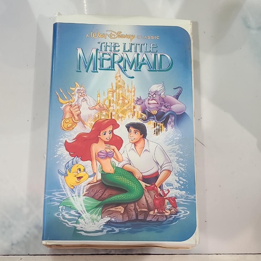 Banned cover Disney The Little Mermaid VHS